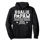 Hockey Goalie Papaw Ice Hockey Keeper Papaw Hoodie - Unique Graphic Unisex