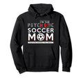 Womens Im Hot Soccer Mom Sports Lover Hoodie - Streetwear Style Unisex