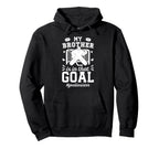 Proud Ice Hockey Goalie Sister Hockey Hoodie - Unique Graphic Unisex