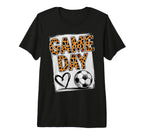 Game Day Soccer Player Fan Footbal T-Shirt - Custom Art Print for Adults