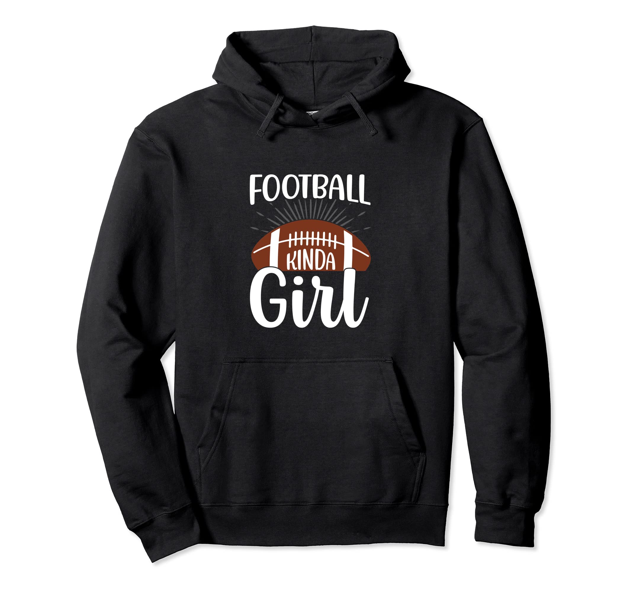 Football Kinda Funny Soccer Lover Hoodie - Minimalist Print Men Women