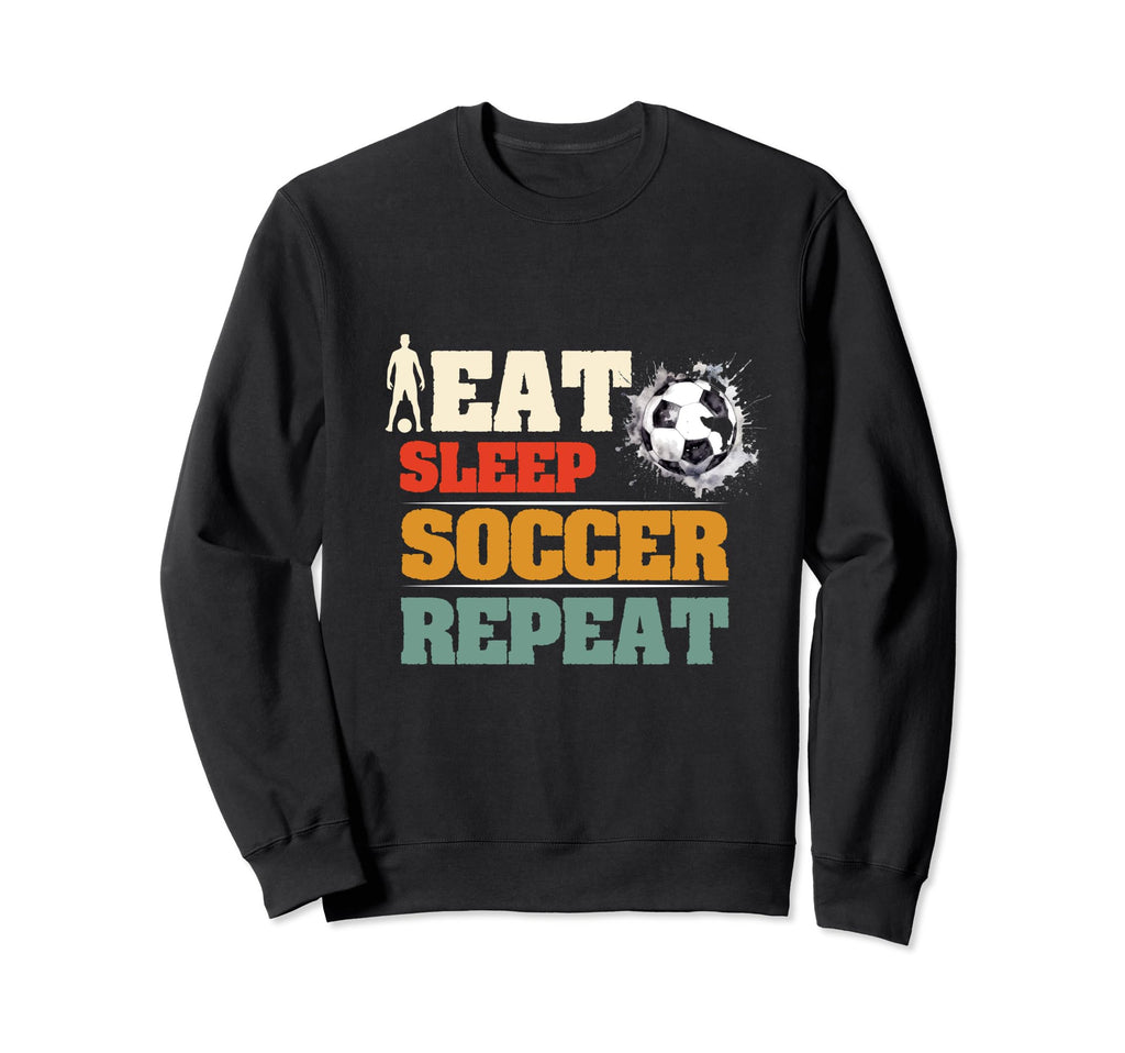 Soccer S Fans Players Sweatshirt - Novelty Apparel for Adults