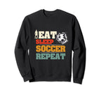 Soccer S Fans Players Sweatshirt - Novelty Apparel for Adults