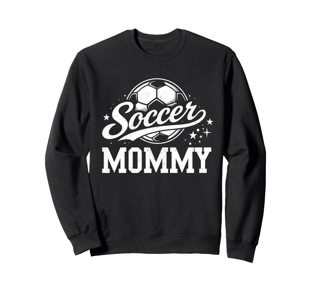 Soccer Mommy Family Matching Mom Sweatshirt - Custom Art Print Men Women