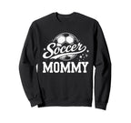 Soccer Mommy Family Matching Mom Sweatshirt - Custom Art Print Men Women