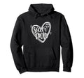 Mom Loves Soccer Heart Best Soccer Mom Hoodie - Novelty Apparel Men Women