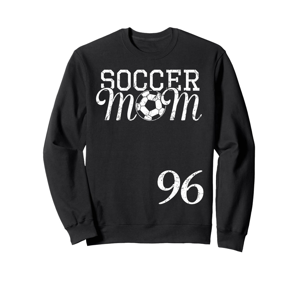 Soccer Mom Jersey Number 96 Sweatshirt - Custom Art Print Men Women