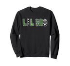 Soccer Brother Lil Bro Birthday Party Sweatshirt - Trendy Graphic Men Women