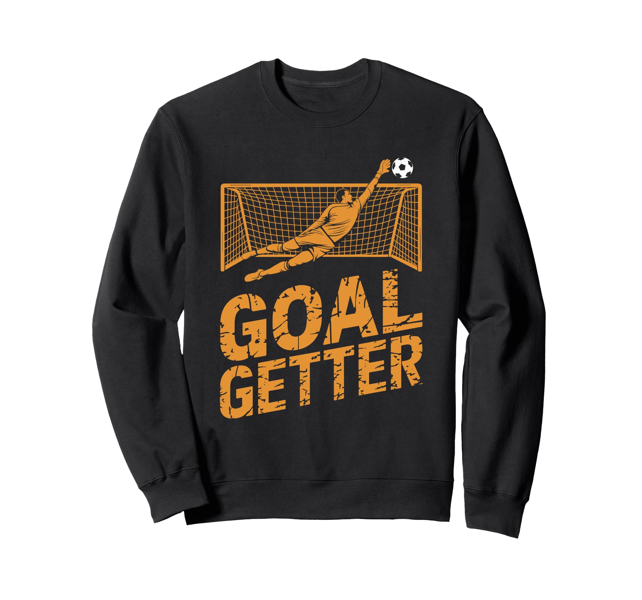 Soccer Player Goal Keeper And Sweatshirt - Streetwear Style for Adults