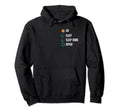Eat Sleep Sleep More Repeat Funny Eat Sleep Hoodie - Unique Graphic Unisex