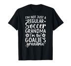 Im Soccer Goalie Grandma Soccer T-Shirt - Casual Everyday Wear for Adults