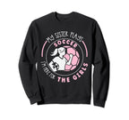 Soccer Brother Soccer Player Sweatshirt - Casual Everyday Wear for Adults