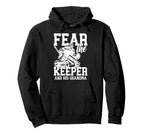 Funny Hockey Keeper Grandma Hockey Hoodie - Graphic Print for Adults