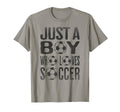 Soccer Player Soccer Lover Just Who T-Shirt - Casual Everyday Wear Unisex
