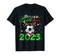 Merry Ballmas 2023 Santa Reindeer T-Shirt - Custom Art Print for Adults