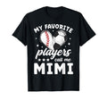 My Favorite Players Call Me Mimi T-Shirt - Casual Everyday Wear Unisex