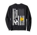 Nonnie Ballers Baseball Soccer Sweatshirt - Aesthetic Graphic for Adults