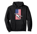 Soccer Goalie American Flag Hoodie - Trendy Graphic for Adults