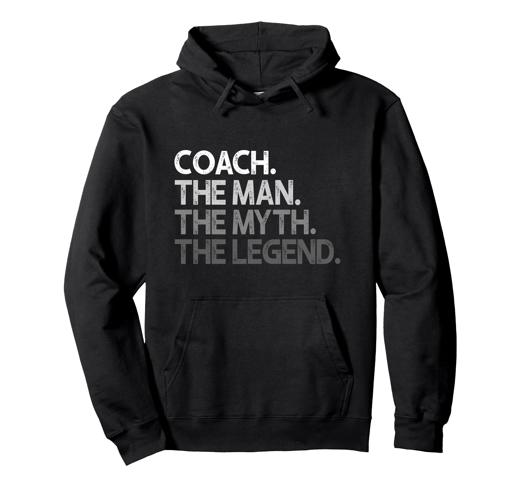 Coach Coaches Gift Myth Legend Coaching Hoodie - Trendy Graphic Men Women