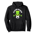 Soccer Striker Clover Scorer Hoodie - Novelty Apparel Unisex
