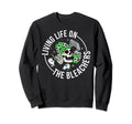 Bleachers Soccer Keeper Mom Sweatshirt - Custom Art Print for Adults