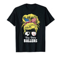 Busy Raising Ballers Soccer And Baseball T-Shirt - Custom Art Print Unisex