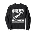 Behind Every Great Save Is Mom Soccer Sweatshirt - Custom Art Print Unisex