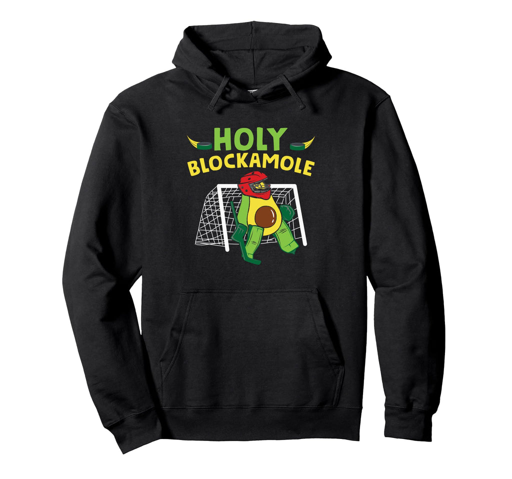Ice Hockey Goalie Goalkeeper Avocado Hoodie - Streetwear Style Unisex