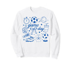 Preppy Game Day Soccer Mom Streetwear Sweatshirt - Minimalist Print Unisex