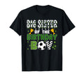 Big Sister Birthday Soccer Group T-Shirt - Fun Novelty Design Unisex