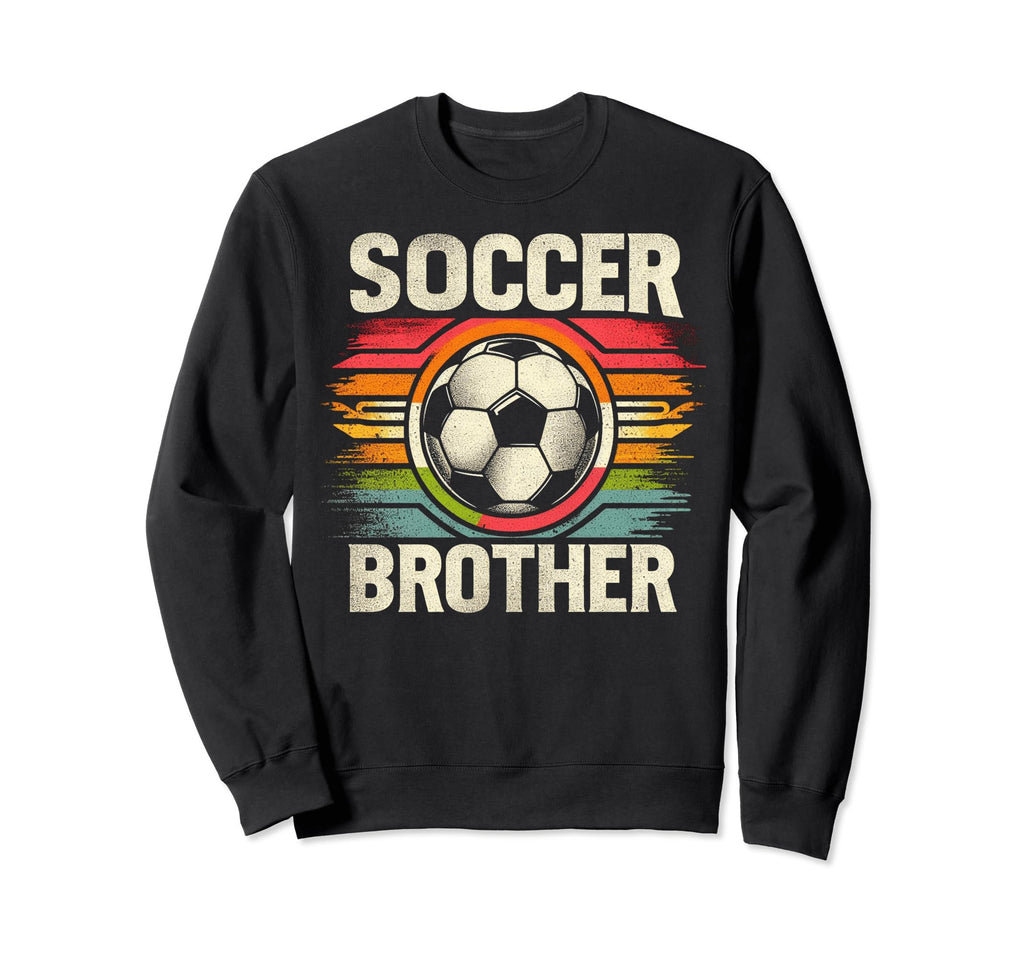 Soccer Brother Family Matching Team Sweatshirt - Unique Graphic Unisex