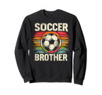 Soccer Brother Family Matching Team Sweatshirt - Unique Graphic Unisex