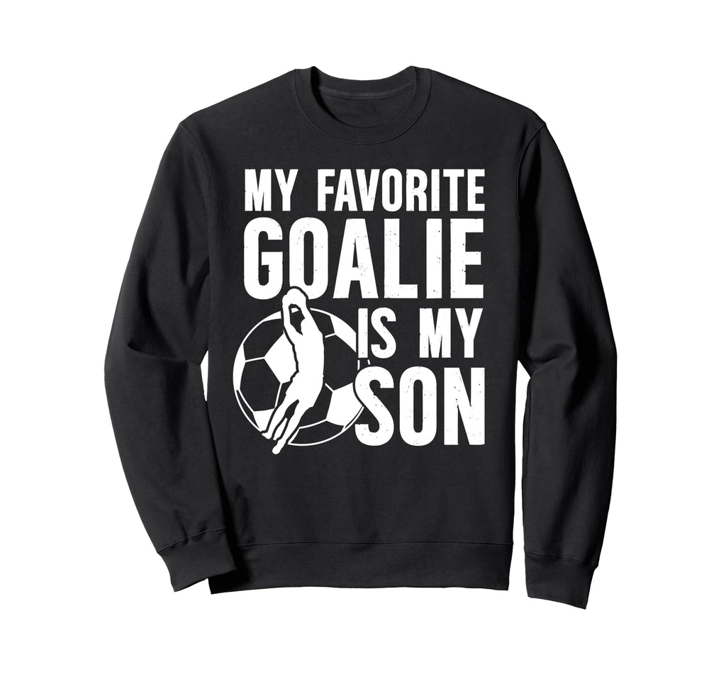 Proud Soccer Keeper Mom Soccer Sweatshirt - Trendy Graphic for Adults