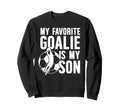 Proud Soccer Keeper Mom Soccer Sweatshirt - Trendy Graphic for Adults