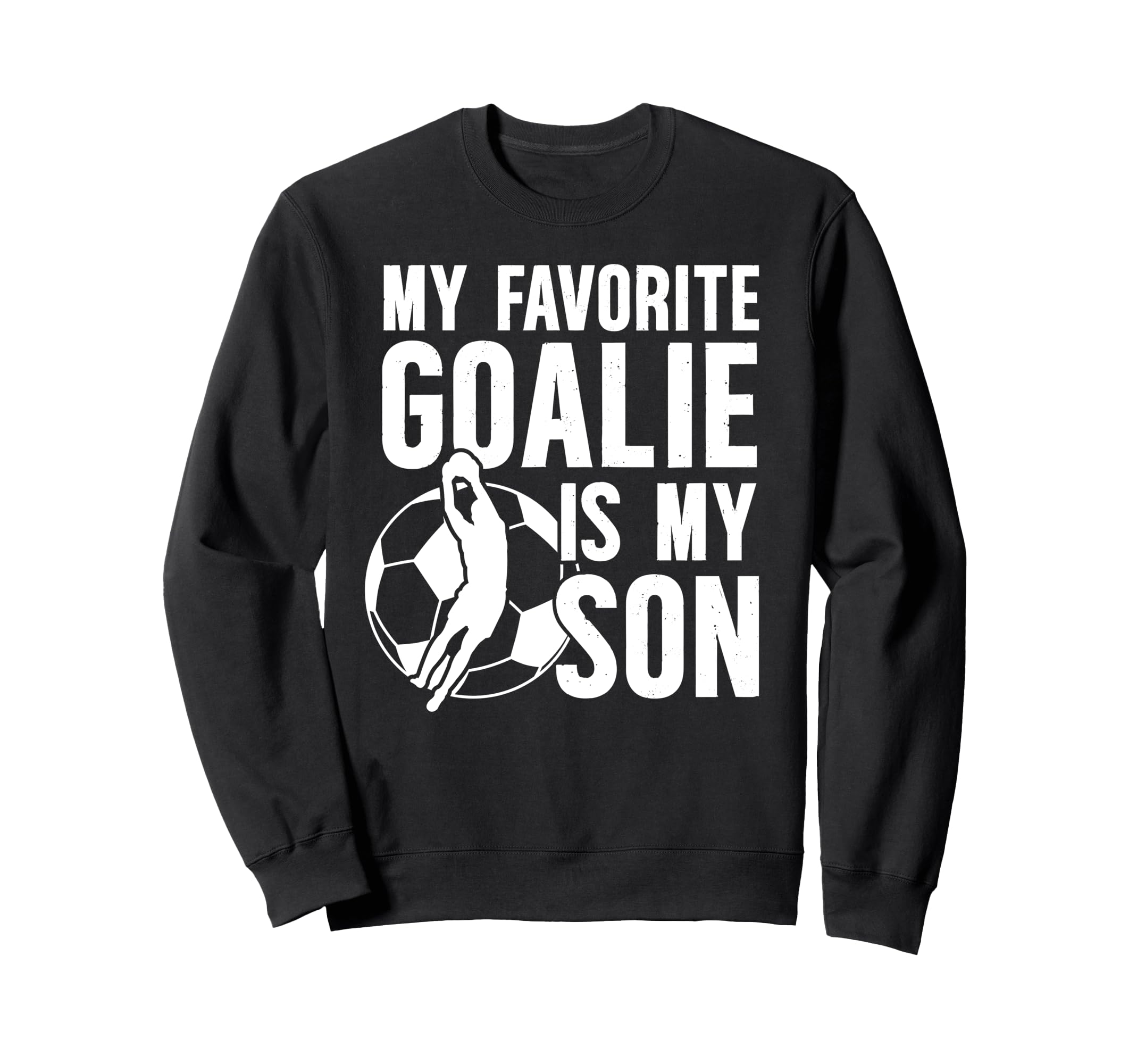 Proud Soccer Keeper Mom Soccer Sweatshirt - Trendy Graphic for Adults