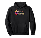 Pitch Please Soccer Football Goal Hoodie - Custom Art Print for Adults