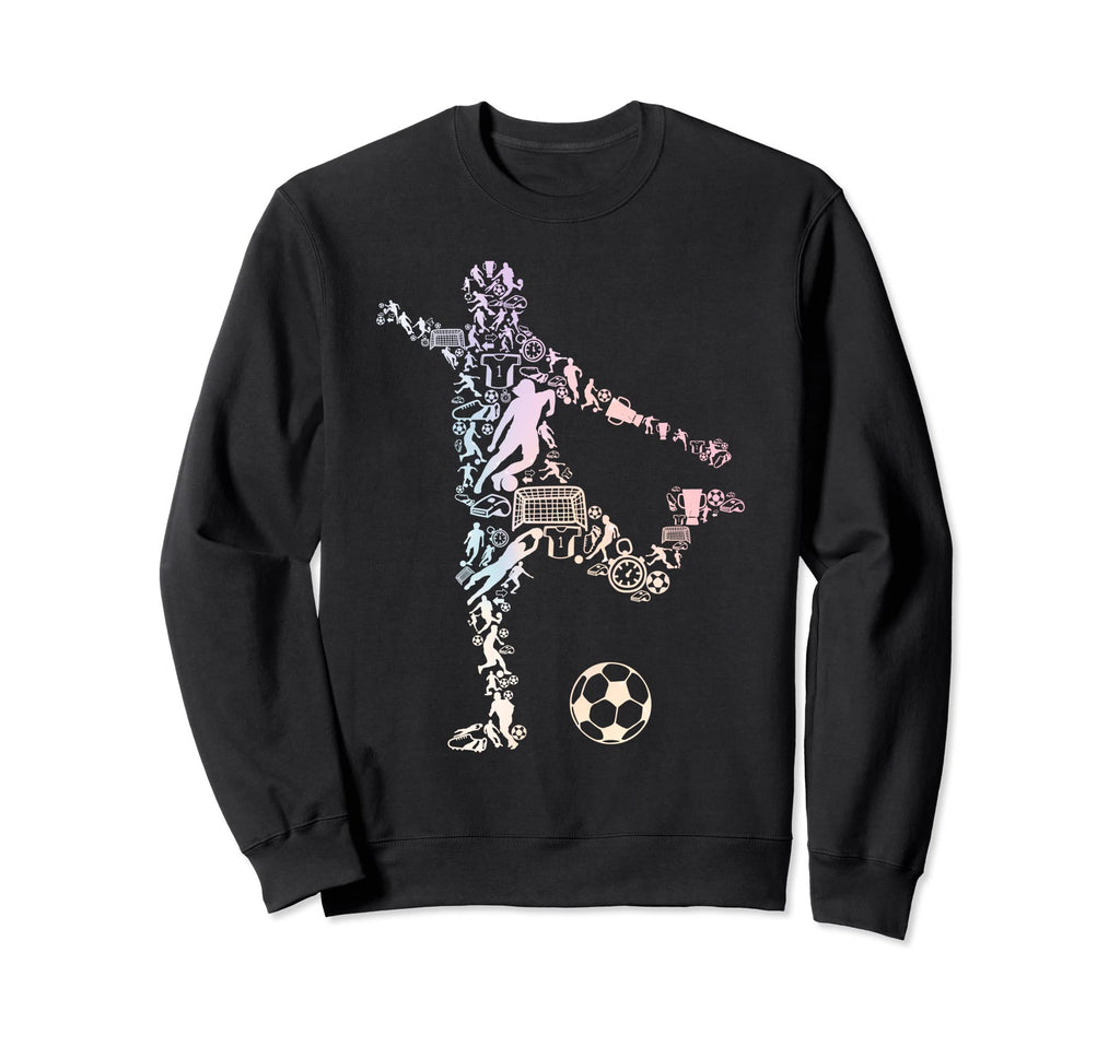 Soccer Sports Lover Sweatshirt - Minimalist Print Men Women