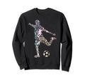 Soccer Sports Lover Sweatshirt - Minimalist Print Men Women