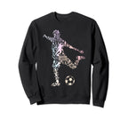 Soccer Sports Lover Sweatshirt - Minimalist Print Men Women