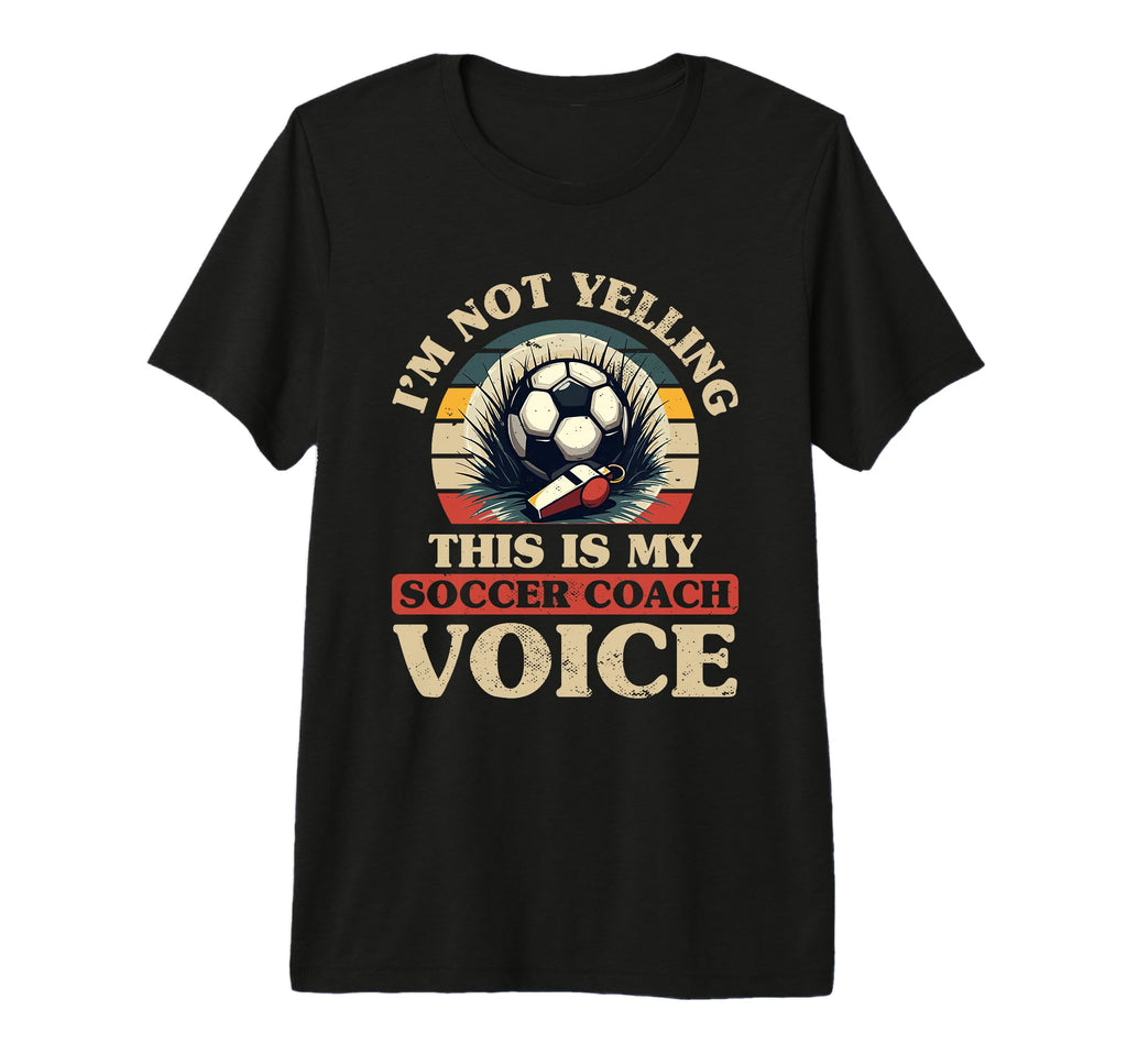 Coaching Soccer Dad Coach Soccer T-Shirt - Minimalist Print Men Women