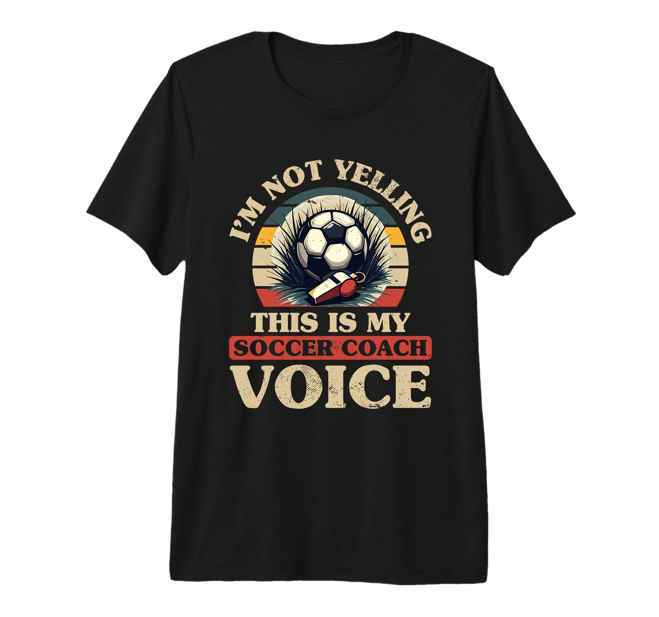 Coaching Soccer Dad Coach Soccer T-Shirt - Minimalist Print Men Women