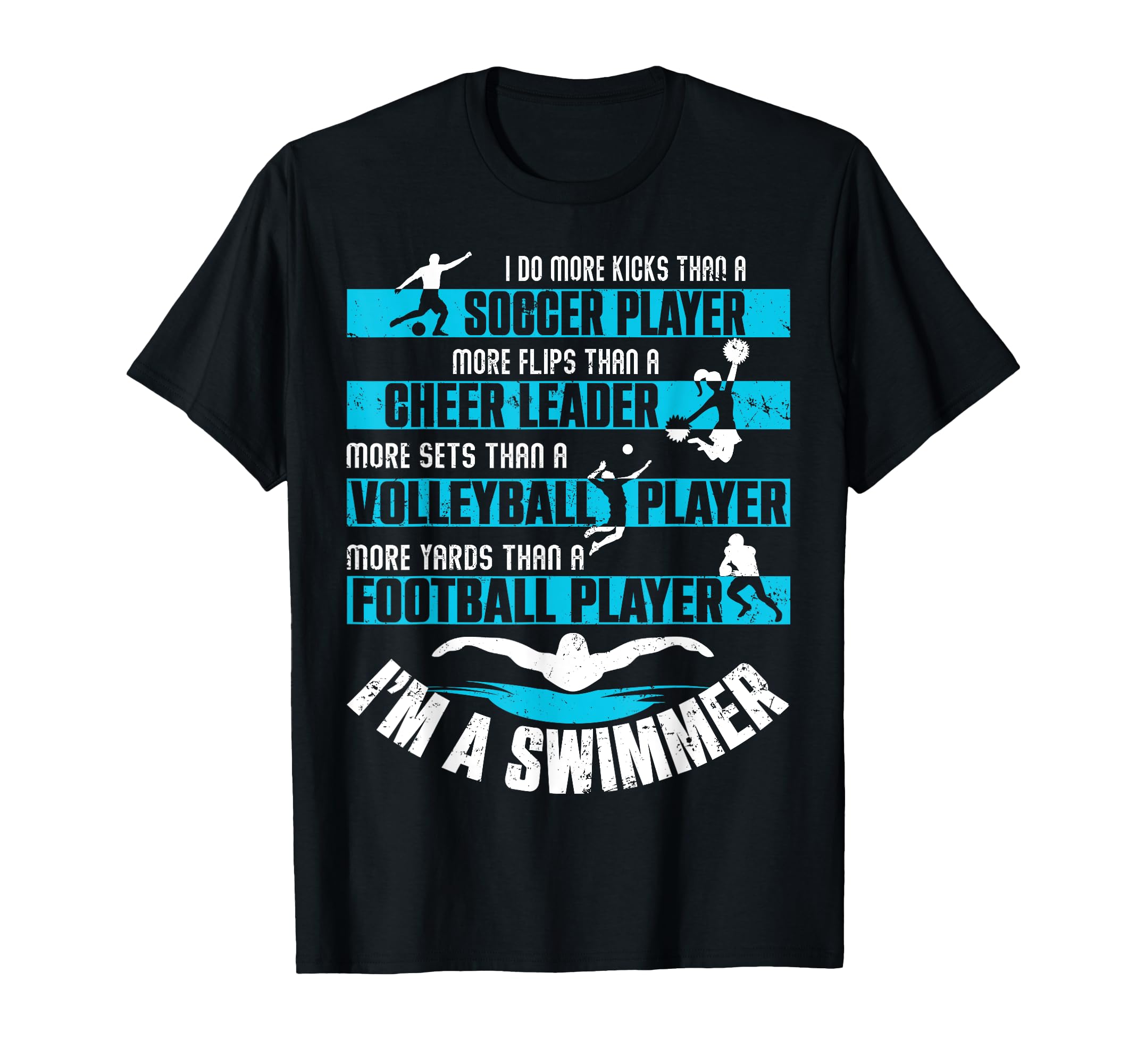 I Do More Kicks Than Soccer Player T-Shirt - Fun Novelty Design Unisex