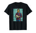 Vincent Stripes Loves Football Soccer T-Shirt - Custom Art Print Unisex