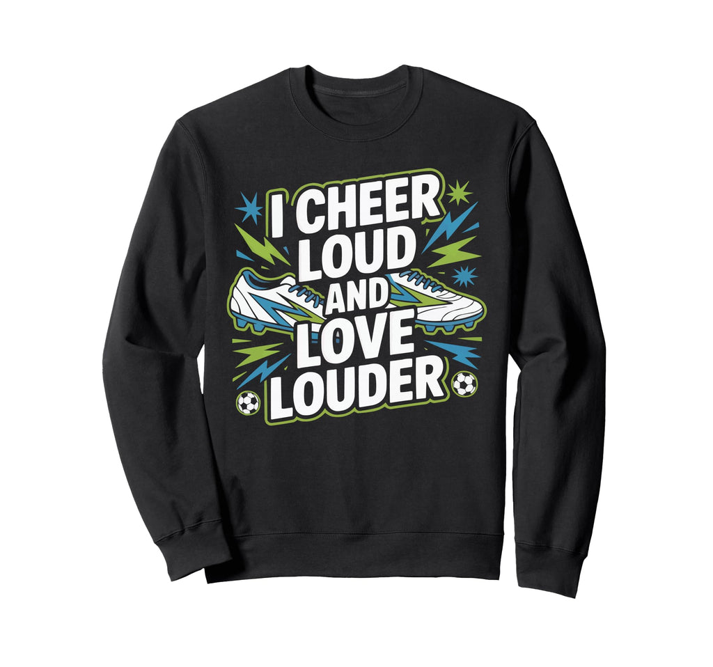 Soccer Player Soccer Dad Kick Sweatshirt - Casual Everyday Wear Unisex