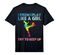 Funny Soccer Art Soccer Player Soccer T-Shirt - Trendy Graphic for Adults