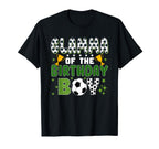 Glamma Birthday Soccer Group Family T-Shirt - Custom Art Print Men Women