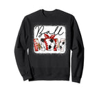 Mom Both Heart Soccer Baseball Sweatshirt - Streetwear Style Men Women
