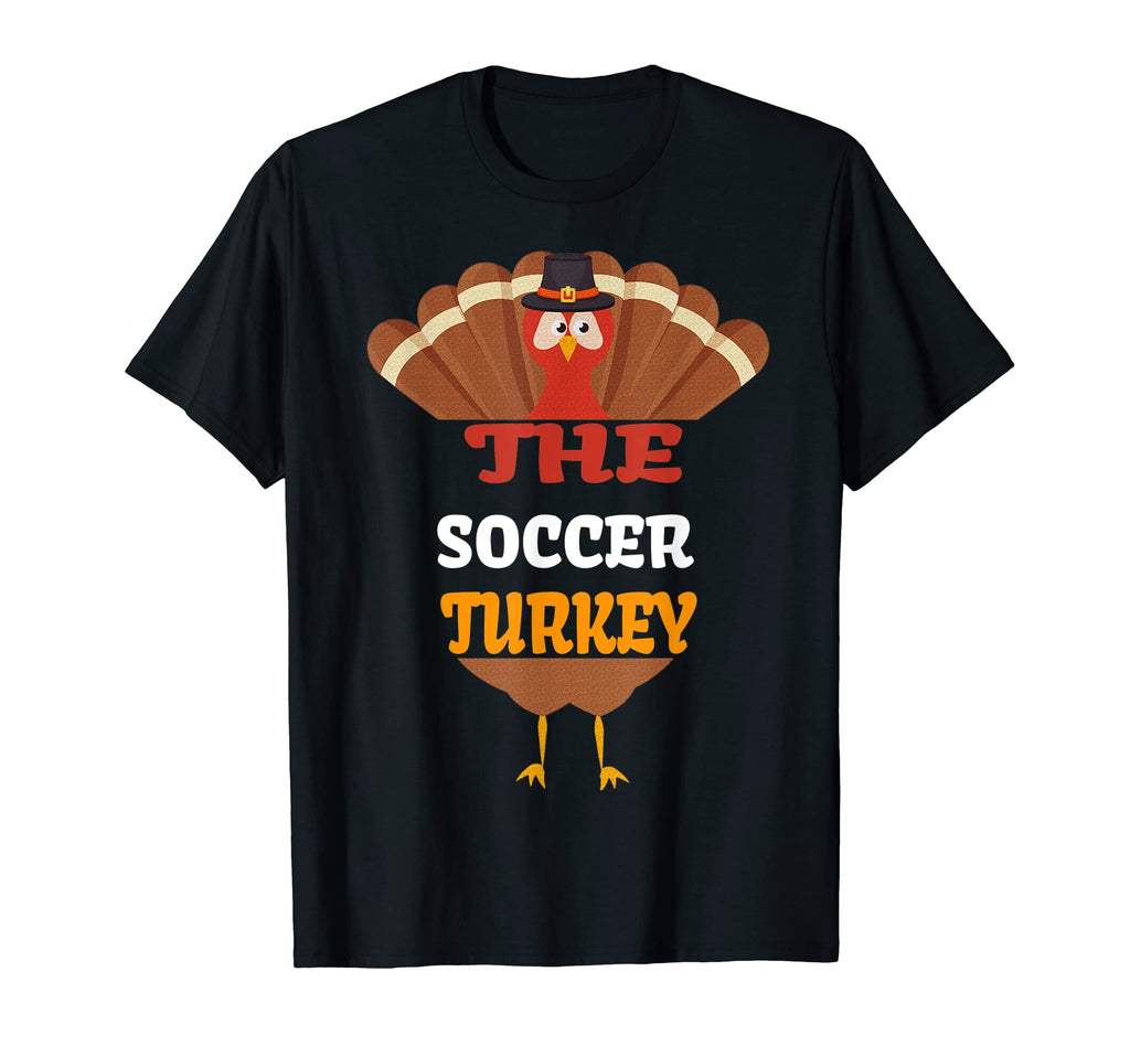 Soccer Turkey Matching Family Group T-Shirt - Graphic Print for Adults