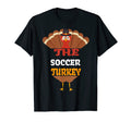 Soccer Turkey Matching Family Group T-Shirt - Graphic Print for Adults
