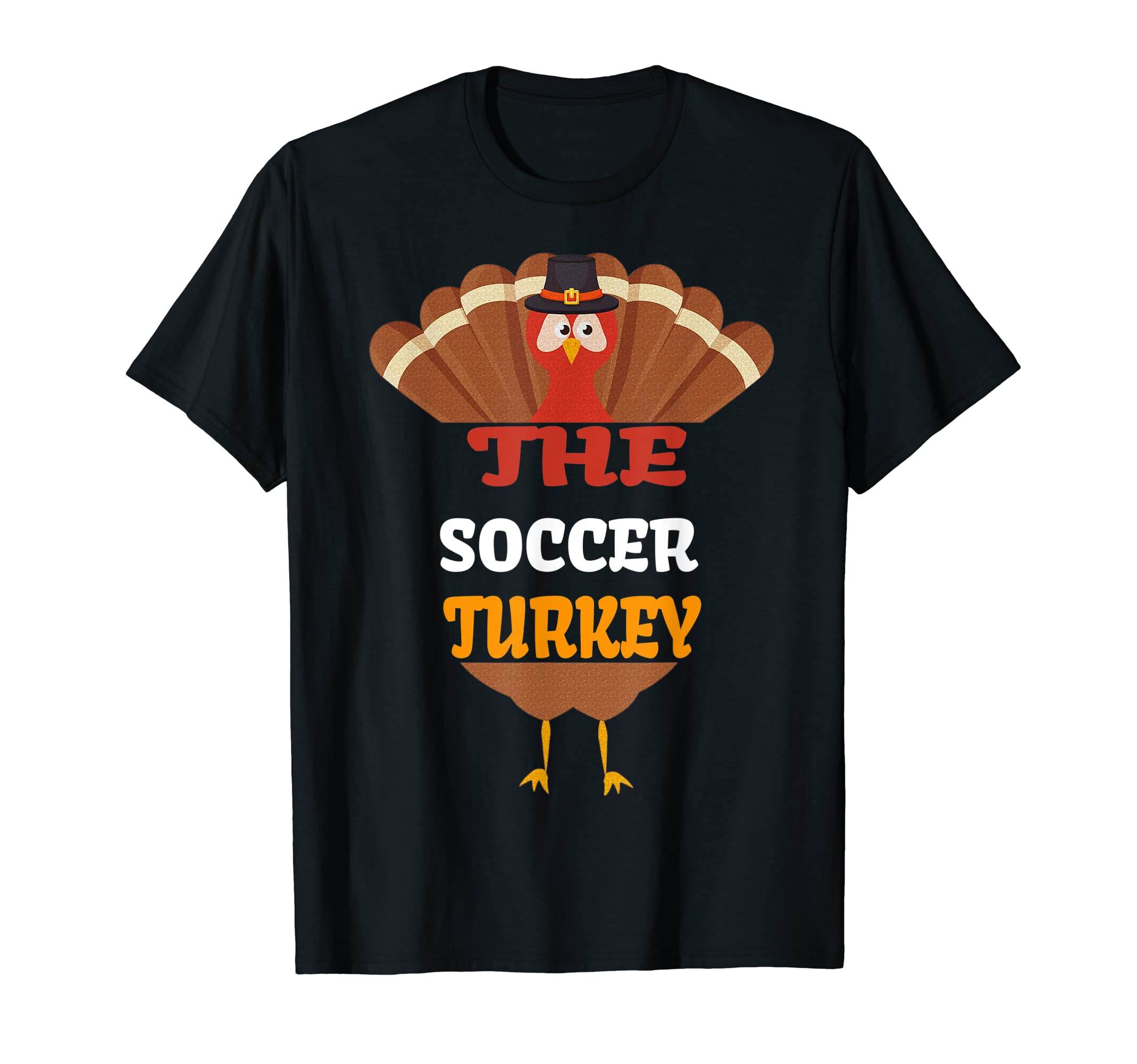 Soccer Turkey Matching Family Group T-Shirt - Graphic Print for Adults